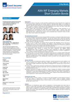 X-Ray di ottobre - AXA IM IT