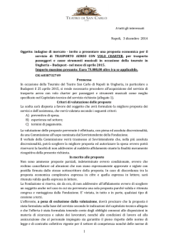 1 Importo massimo presunto: Euro 75.000,00 oltre iva se applicabile.