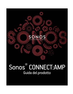 Sonos CONNECT:AMP