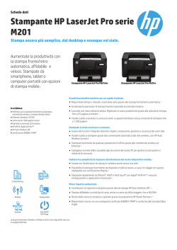 Stampante HP LaserJet Pro serie M201