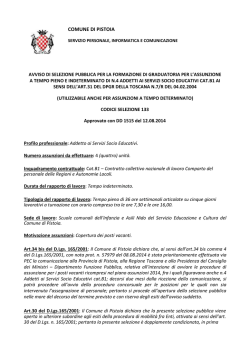 Avviso add serv socio educ B1 cod.133