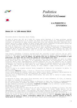 clicca qui - Podistica Solidariet&agrave;