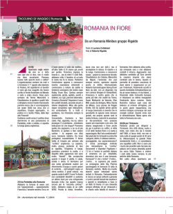 romania in fiore - Viaggi Avventure nel Mondo