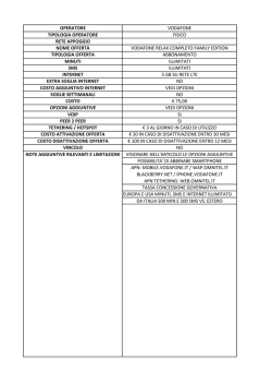 vodafone relax completo family edition