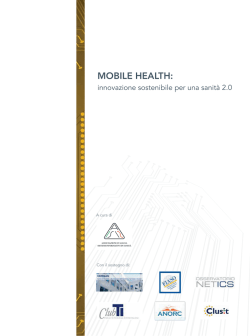MOBILE HEALTH: innovazione sostenibile per una sanità 2.0