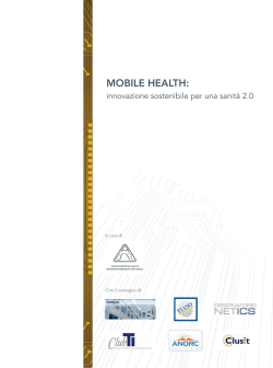 MOBILE HEALTH: innovazione sostenibile per una sanit&agrave; 2.0