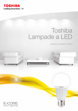 Toshiba Lampade a LED