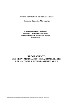 05 Regolamento - Comune di Macerata Campania