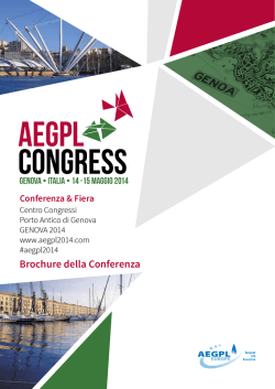Brochure della Conferenza