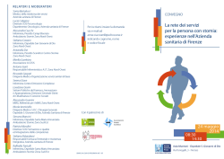 La rete dei servizi per la persona con stomia