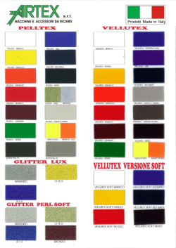 cartrelle + listino materiali a strappo