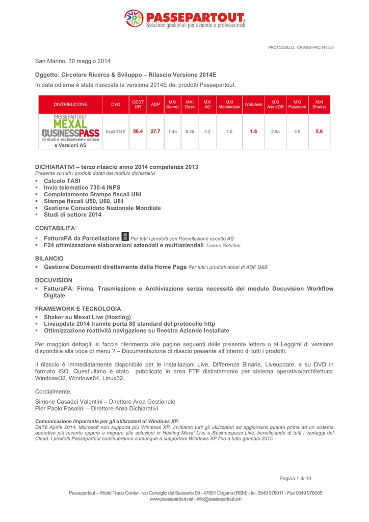 SCARICA IDESK PASSEPARTOUT