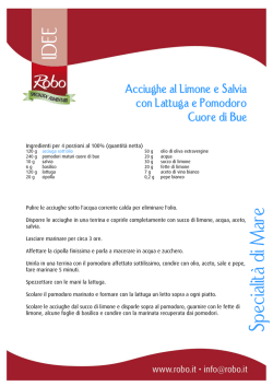 IDEE Specialit&agrave; di M are