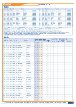 Lunedi - Ricevitoria Gai