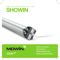 Manuale di istruzioni - Showin