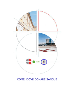 Come dove donare sangue - Ospedali riuniti di Trieste