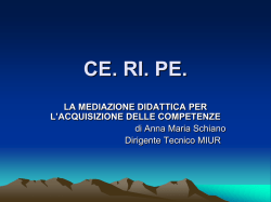 Modello a V di Gowin - istitutocomprensivovernole