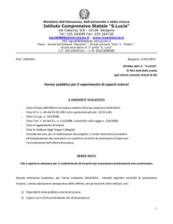 Bandi di concorso