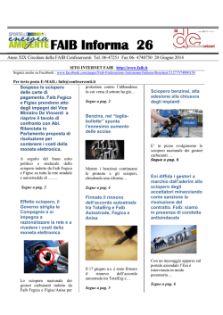 N°26 20 giugno 2014 - Confesercenti Umbria