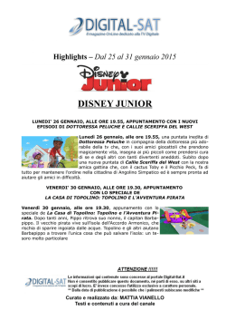 DISNEY JUNIOR - Digital-Sat