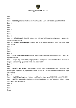 INFO gare CIBB 2015