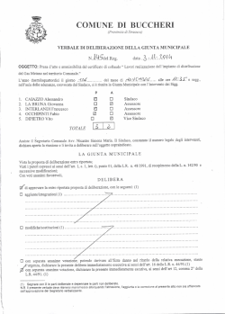 COMUNE DI BUCCHERI - Comune of Buccheri