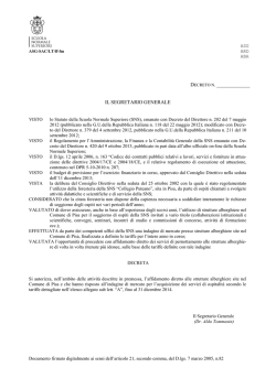 Alberghi di Pisa convenzionati con la Scuola (PDF)