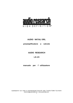 ARC OWM LS25 - Audio Natali