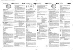 DESIGN &ndash; Funk-Wanduhr DESIGN &ndash; Horloge