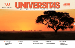 leggi la rivista in pdf - Rivistauniversitas.it
