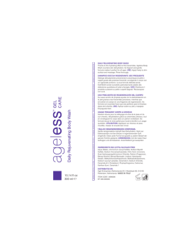 Daily Rejuvenating Body W ash