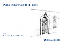 Piano Industriale 2014-2016