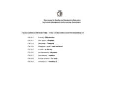 Form 4 CCP - Curriculum Management and eLearning Department