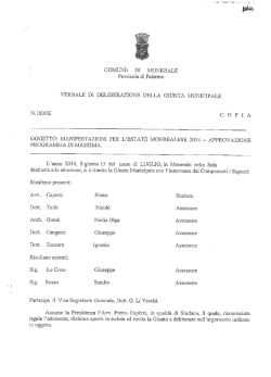 G.M - Comune di Monreale