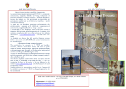 Campus internazionale di sciabola International sabre summer