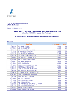 Societ&agrave; - Fidal