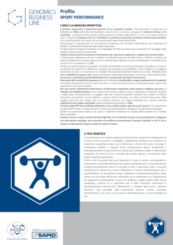 Profilo SPORT PERFORMANCE