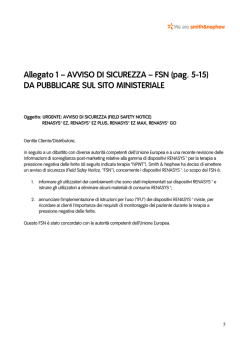 avvsicrenasys - Ministero della Salute