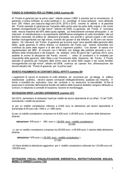 Fisco legge di stabilit&agrave; 2014