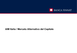 AIM Italia - UCID Roma
