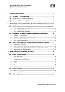 Italia giochi con vincite in denaro &ndash; Definizione