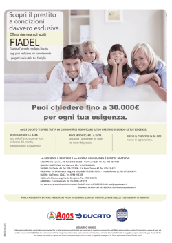 Agos - FIADEL Sardegna