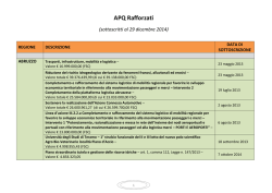 Elenco APQ rafforzati