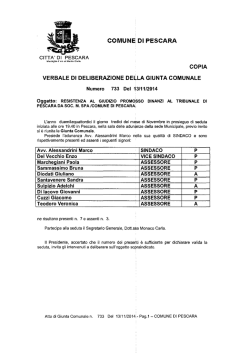 Jx\.o\.P - Comune di Pescara