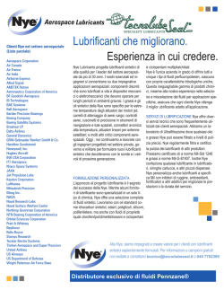 Lubrificanti per aerospazio|PDF