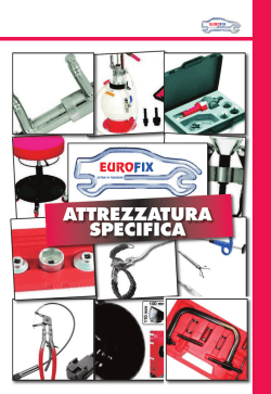 ATTREZZATURA SPECIFICA