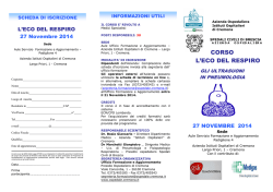 Programma - &ldquo;Istituti Ospitalieri&rdquo; di Cremona