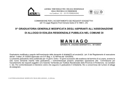 8^ graduatoria generale modificata degli aspiranti