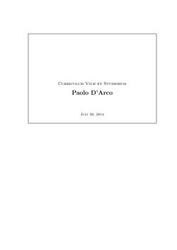 English - Dipartimento di Informatica