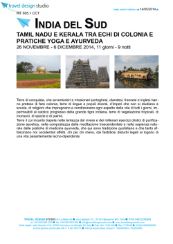 INDIA DEL SUD - Anima Eventi